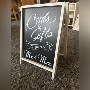 Wedding Cards & Gifts Sign